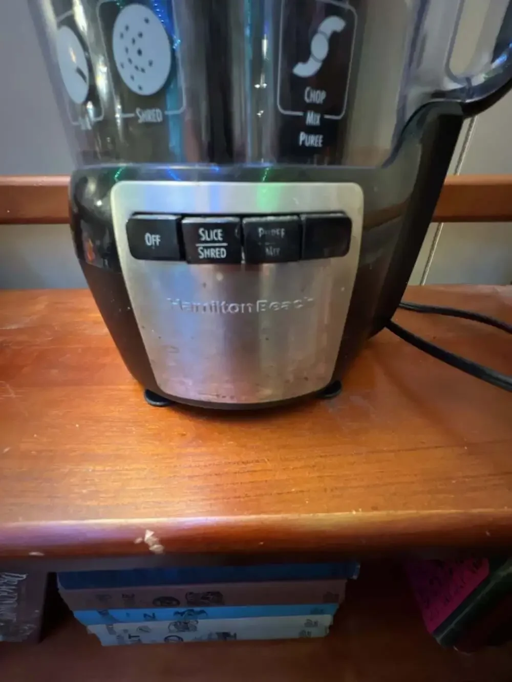 Hamilton Beach Stack & Snap 10-Cup Food Processor, Black